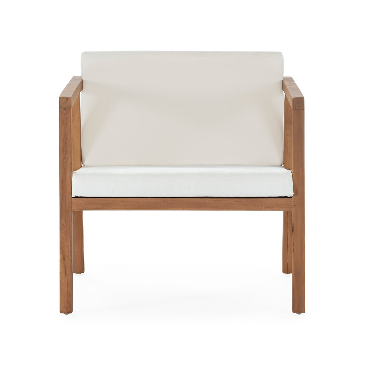 Sillón de exterior de teca Spoleto