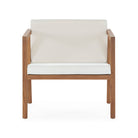 Sillón de exterior de teca Spoleto