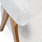 Sillón de madera de fresno y tela Panorama