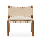 Sillón de madera de teca Edessa