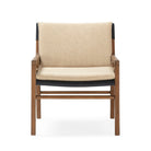Sillón de madera de teca Qormi