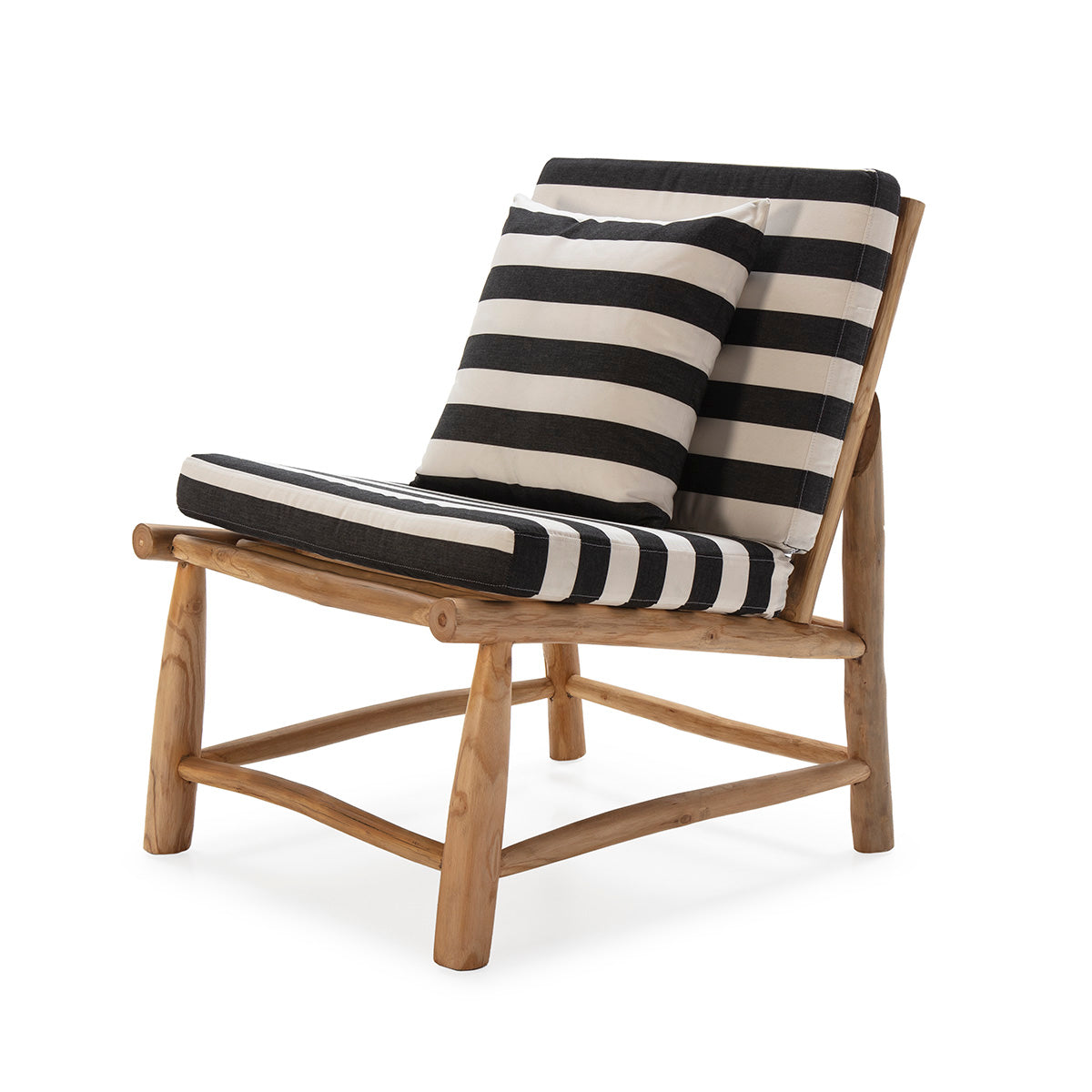 Sillón de madera de teca Rodos