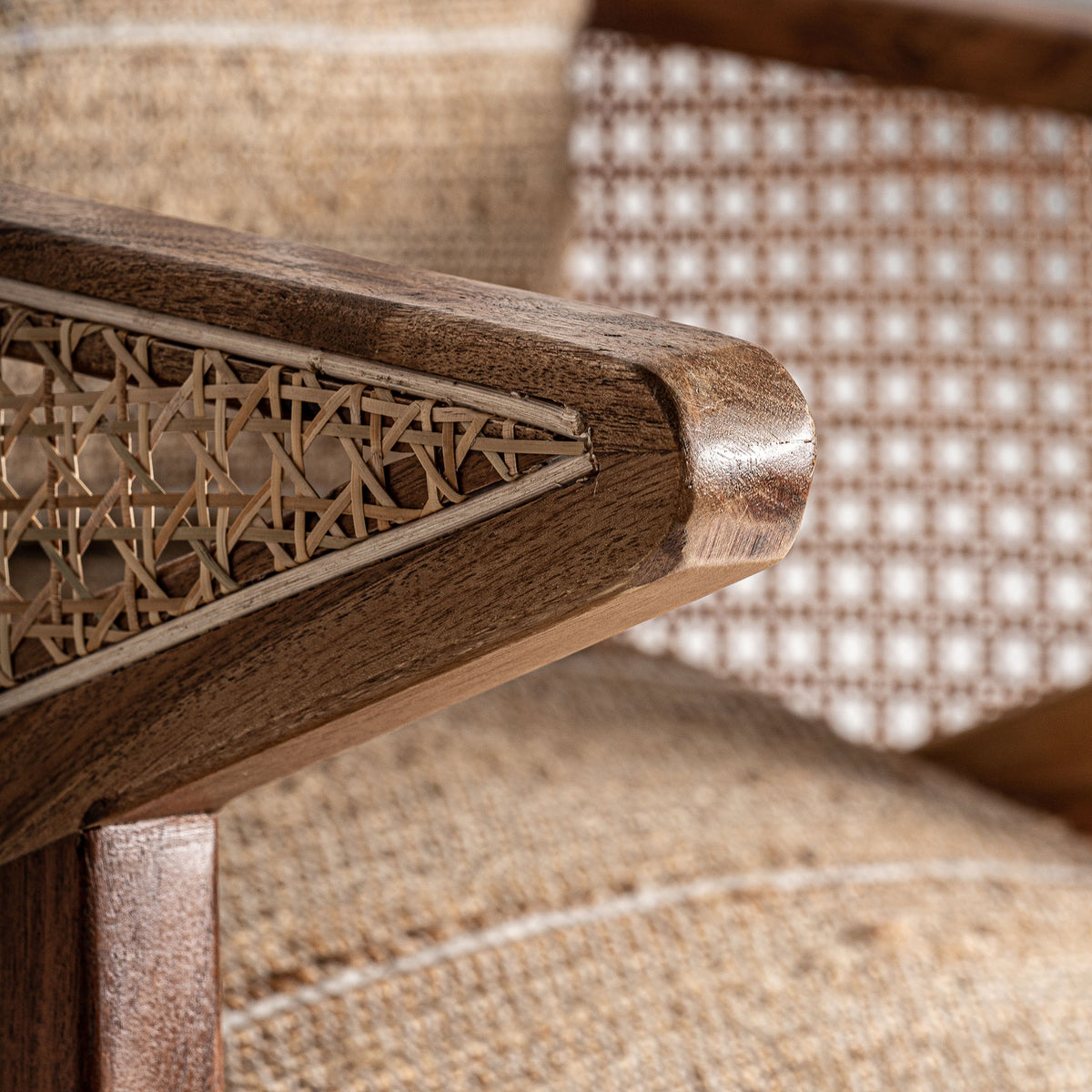 Sillón de mango y yute Sant Joan