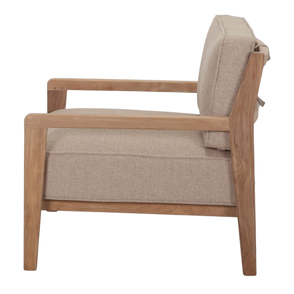 Sillón de teca con cojines Lorenzo