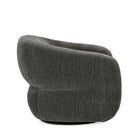 Sillón giratorio de tela Marcianise