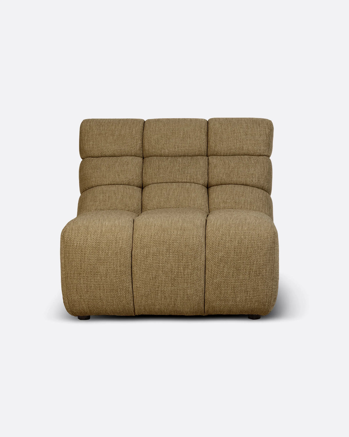 Sillón modular de exterior de olefina reciclada Bubión