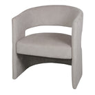 Sillón tapizado con brazos Narcisa