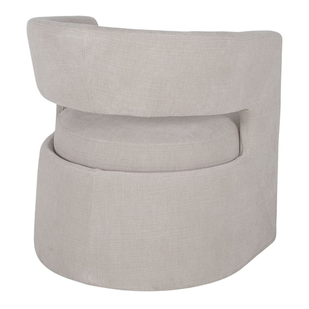 Sillón tapizado con brazos Narcisa