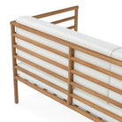 Sofá de exterior de teca Valletta