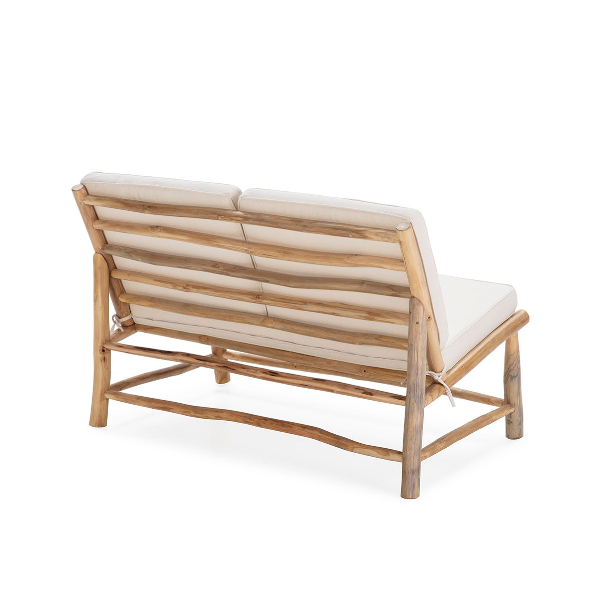 Sofá de madera de teca Este