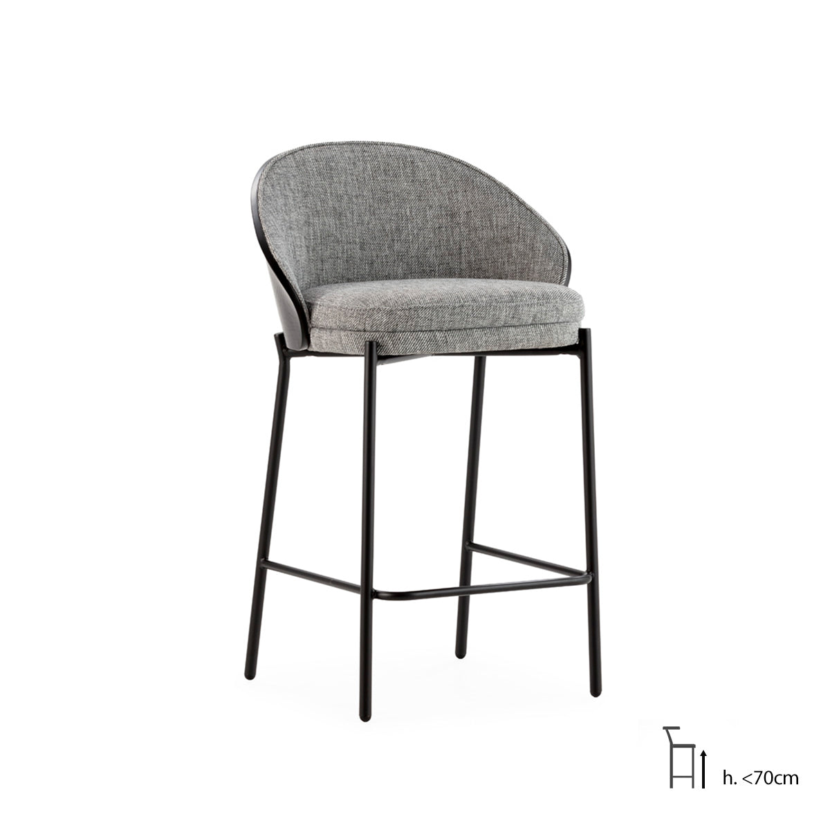 Taburete de hierro Vitrolles