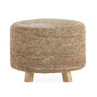 Taburete de sisal y madera Carcassonne