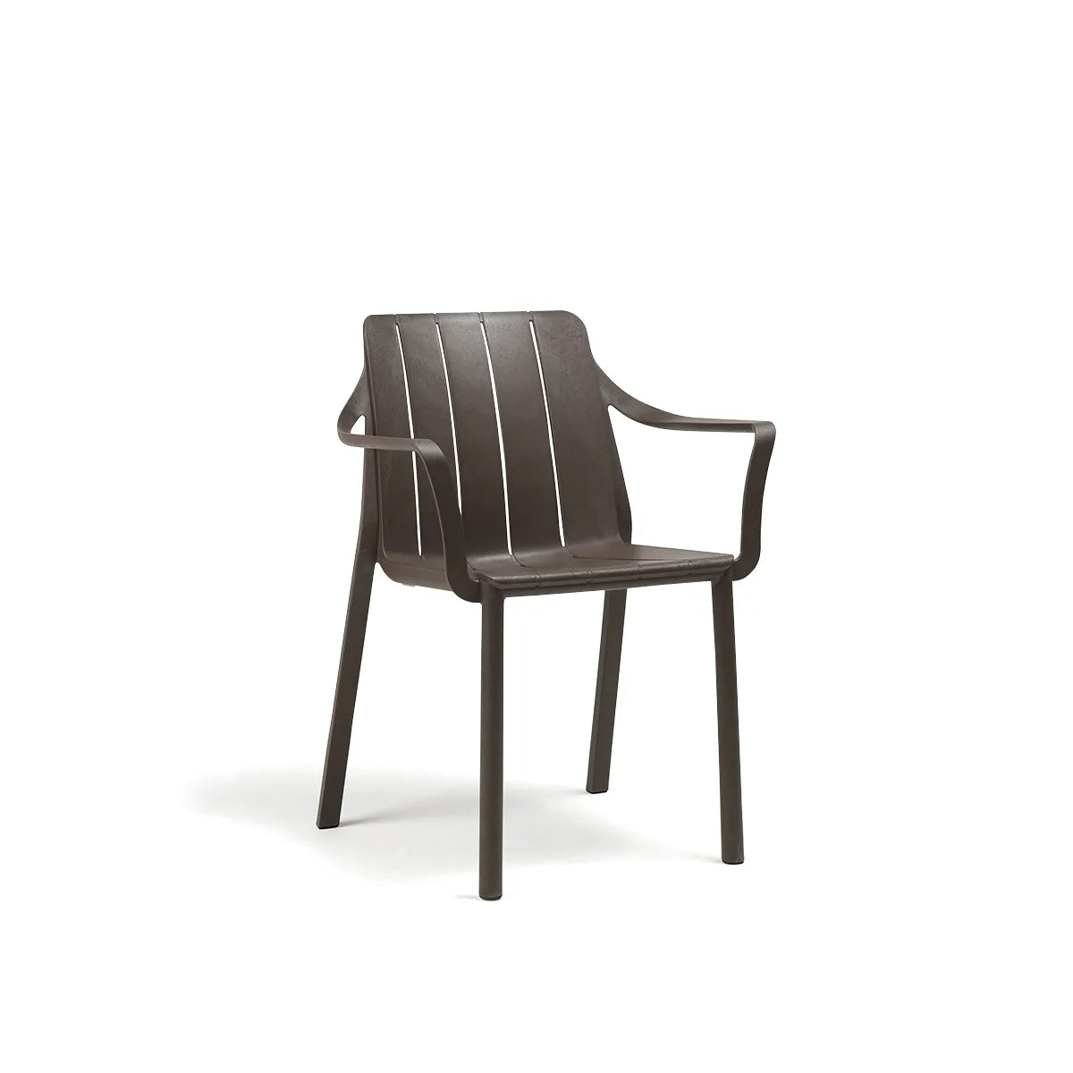 Sillón de resina Tiberina Nardi – Tierra