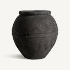 Tinaja de cerámica negra Frontignan