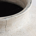 Tinaja de terracota blanca Bormes