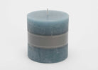Vela Bougie azul Ø10 x 10 cm
