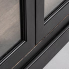 Vitrina de mango negro Ménerbes