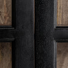 Vitrina de mango negro Ménerbes