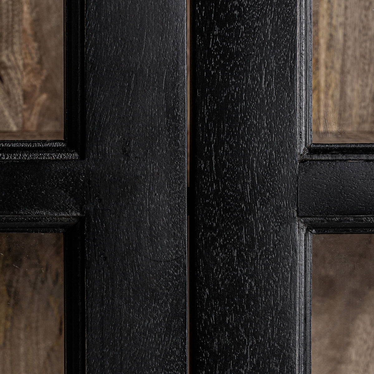 Vitrina de mango negro Ménerbes