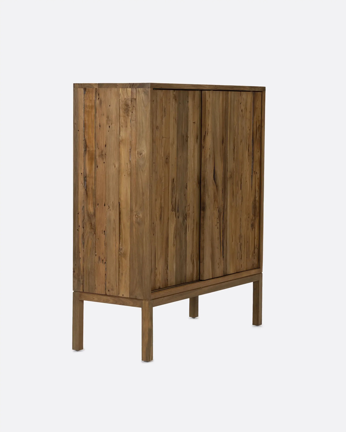Vitrina de teca reciclada Olvera