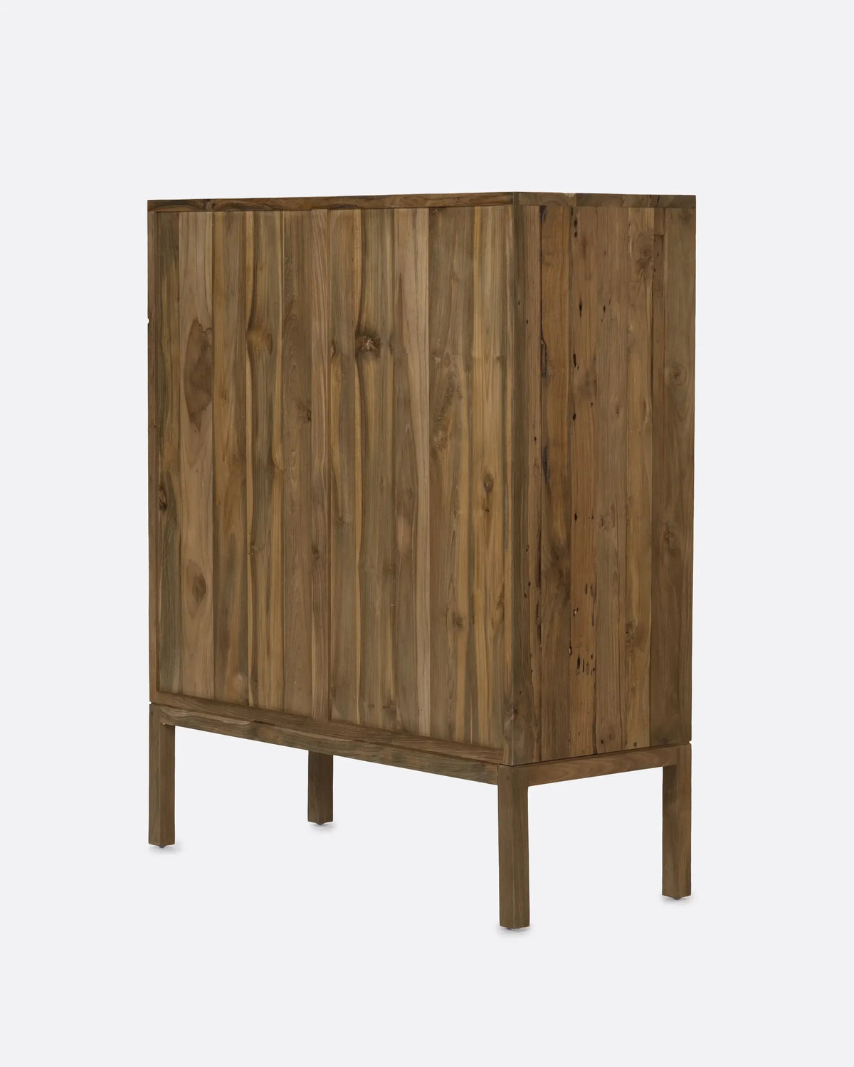 Vitrina de teca reciclada Olvera