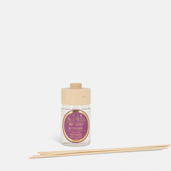 Ambientador en Sticks Cerabella Mikado Beetroot & Ginger Nº 14 - #pino_y_jacaranda#