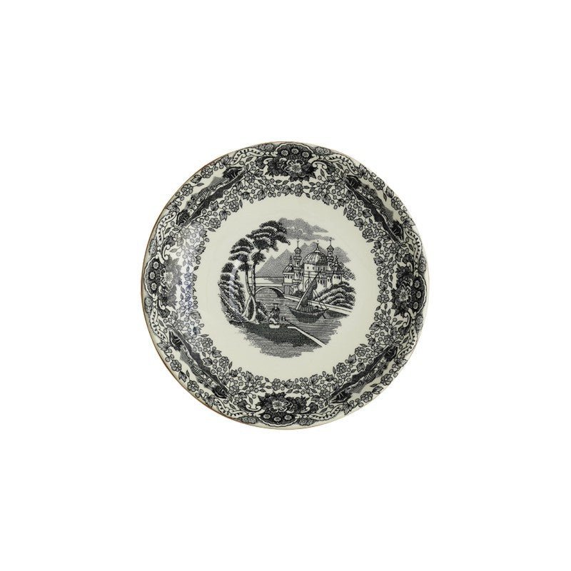 Vajilla La Cartuja de Sevilla Colección Negro Vistas - #pino_y_jacaranda#