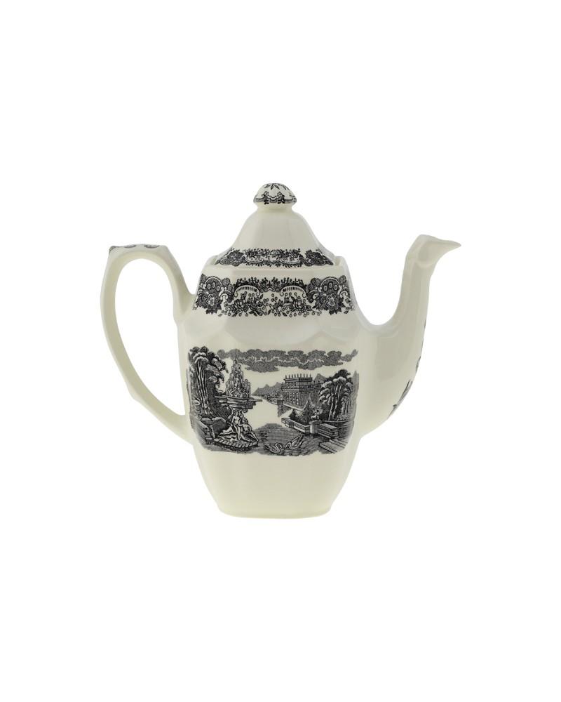 Vajilla La Cartuja de Sevilla Colección Negro Vistas - #pino_y_jacaranda#