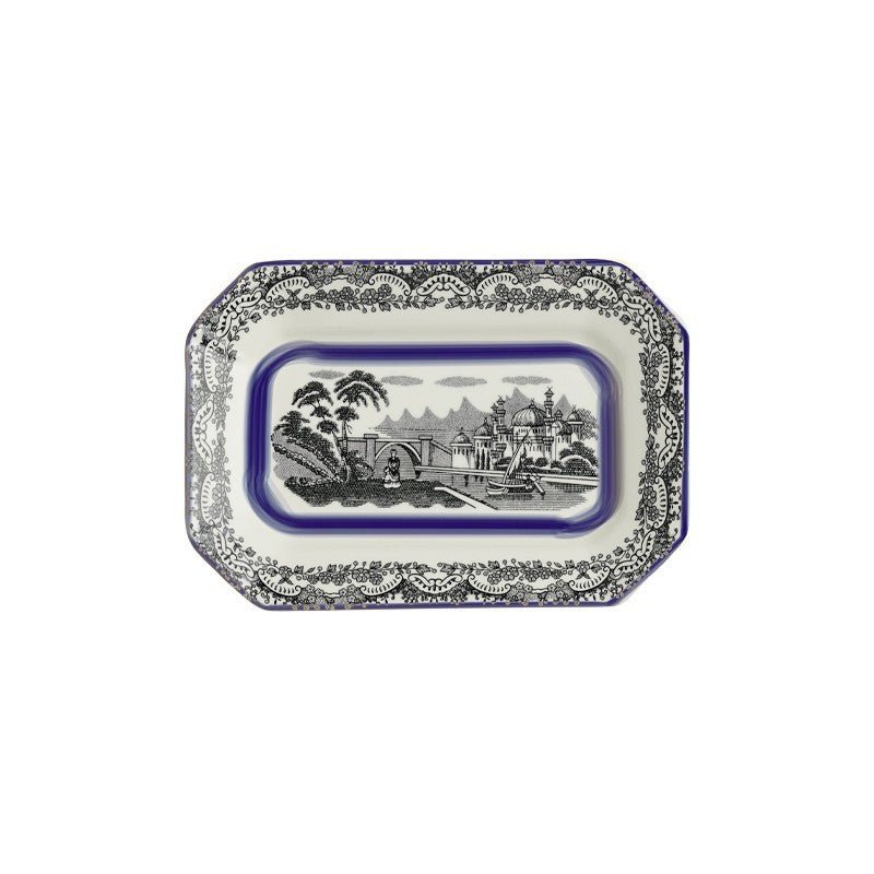 Vajilla La Cartuja de Sevilla Colección Negro Vistas Blue by Aaron Stewart 42 Piezas - #pino_y_jacaranda#